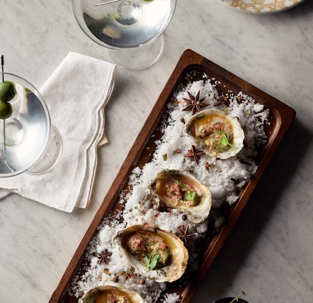 oysters on ice